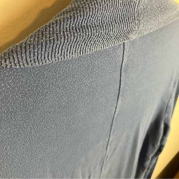 Athleta Pranayama Wrap in Chrome Blue Medium Tall - Picture 8 of 13